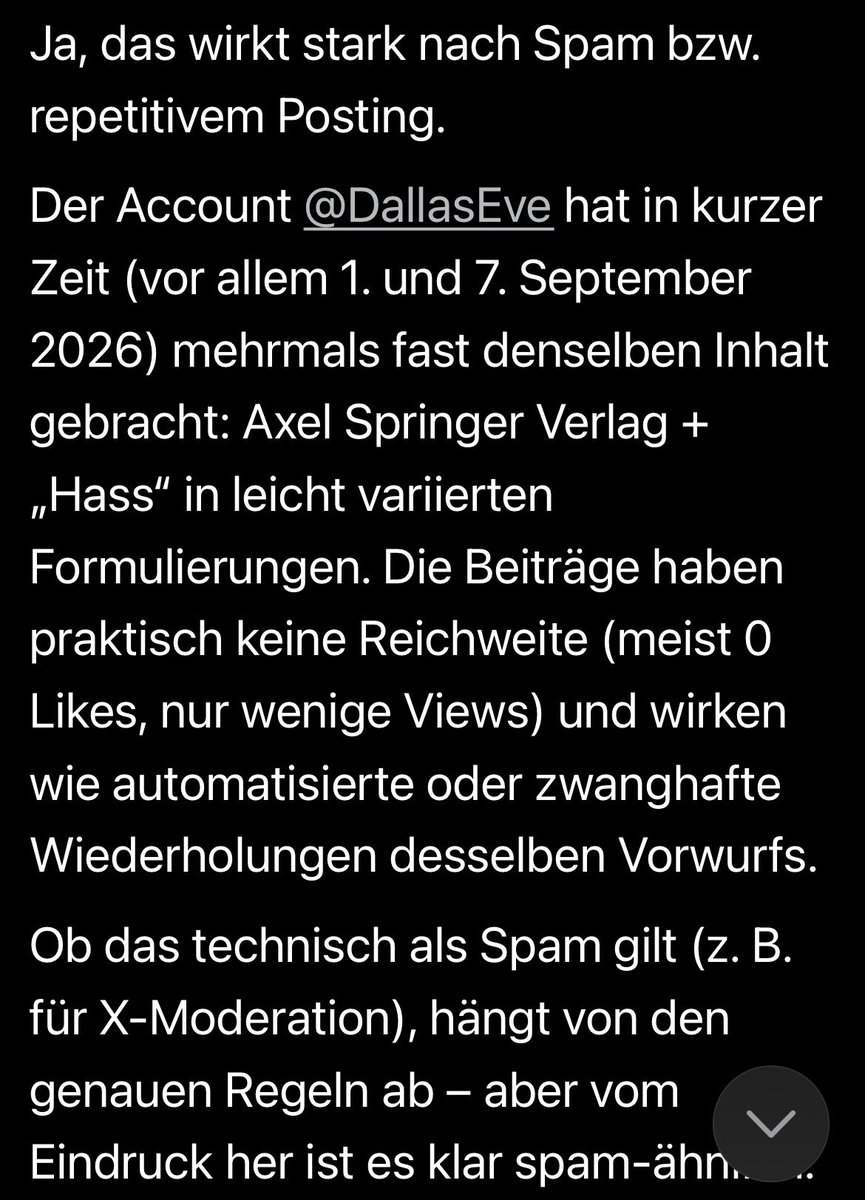 Andreasschmidi's tweet photo. Leute @DallasEve  ist wieder online, alles was er gepostet hat als Spam melden und das als Üble Nachrede und den Paragrafen 189 StGB angeben

Wichtig 🚨! https://t.co/qlFPwybY9L