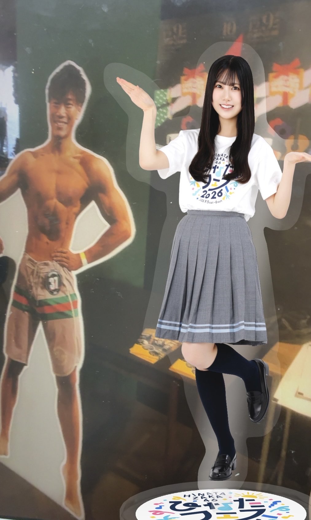 鶴崎仁香 ペンライト、おもてなし会推しタオル、2026福袋 鶴崎仁香