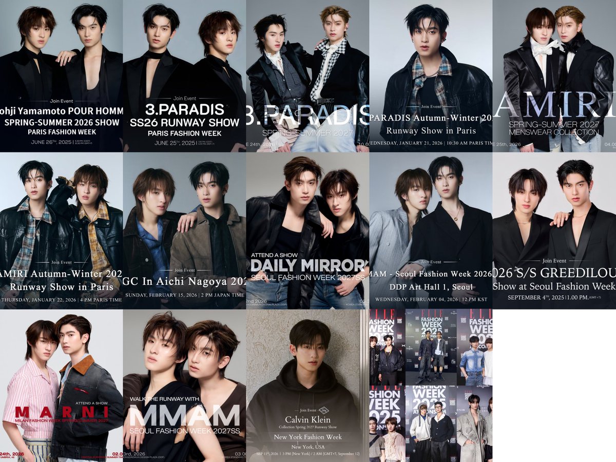 bblur_r's tweet photo. อห กุร้องเลยโตบนเครื่องจริง ๆ ด้วย

โทมัส
-Paris✅
-Milan✅
-New York✅
-Shanghai✅
-Seoul✅
-Tokyo✅

 ก้อง
-Paris✅
-Milan✅
-Seoul✅
-Tokyo✅

พี่โทขาดแค่ลอนดอนก็จะเก็บครบแล้ว4หัวเมืองใหญ่ ส่วนน้องก้องก็เก็บมาตาม ๆ กัน ไปด้วยกัน ไปได้ไกลจริง ๆ ด้วย😭 https://t.co/80FukNjoNp