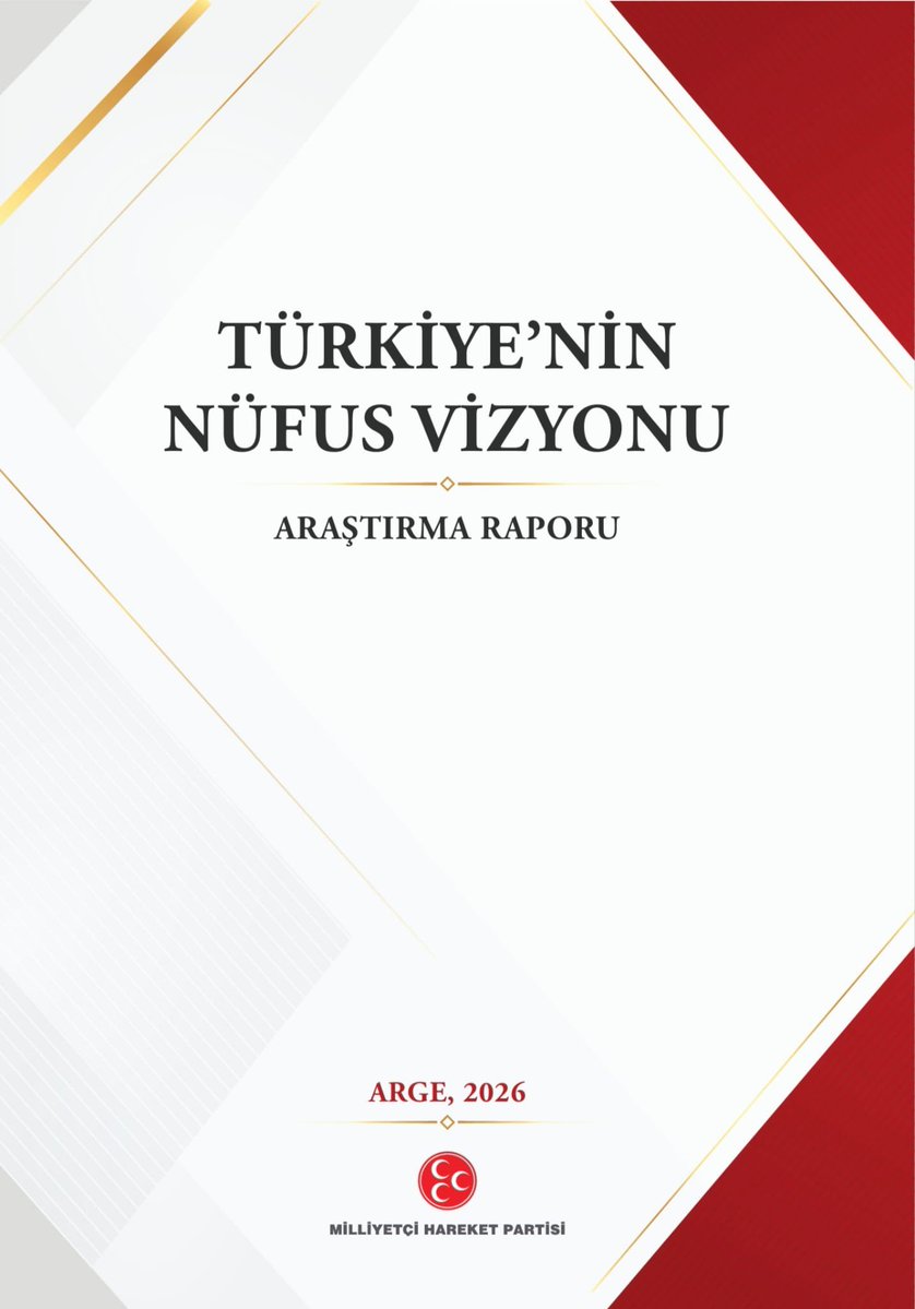 oozgurbayraktar's tweet photo. Milliyetçi Hareket Partisi Araştırma ve Strateji Geliştirmeden Sorumlu Birim olarak hazırladığımız; geçmişten geleceğe Türkiye’de demografik dönüşüm süreçlerine ışık tutan ve ülkemizde nüfus artış hızını yeniden yükseltecek politika önerilerine yer verdiğimiz TÜRKİYE’NİN NÜFUS VİZYONU başlıklı Araştırma Raporumuzu, Genel Başkanımız Sayın Devlet BAHÇELİ’ye arz etmiş bulunuyoruz.

Ülkemizin demografik geleceğine dair kapsamlı bir perspektif sunan raporumuzun, Türkiye’nin güçlü ve sürdürülebilir nüfus yapısına katkı sağlamasını temenni ediyoruz.