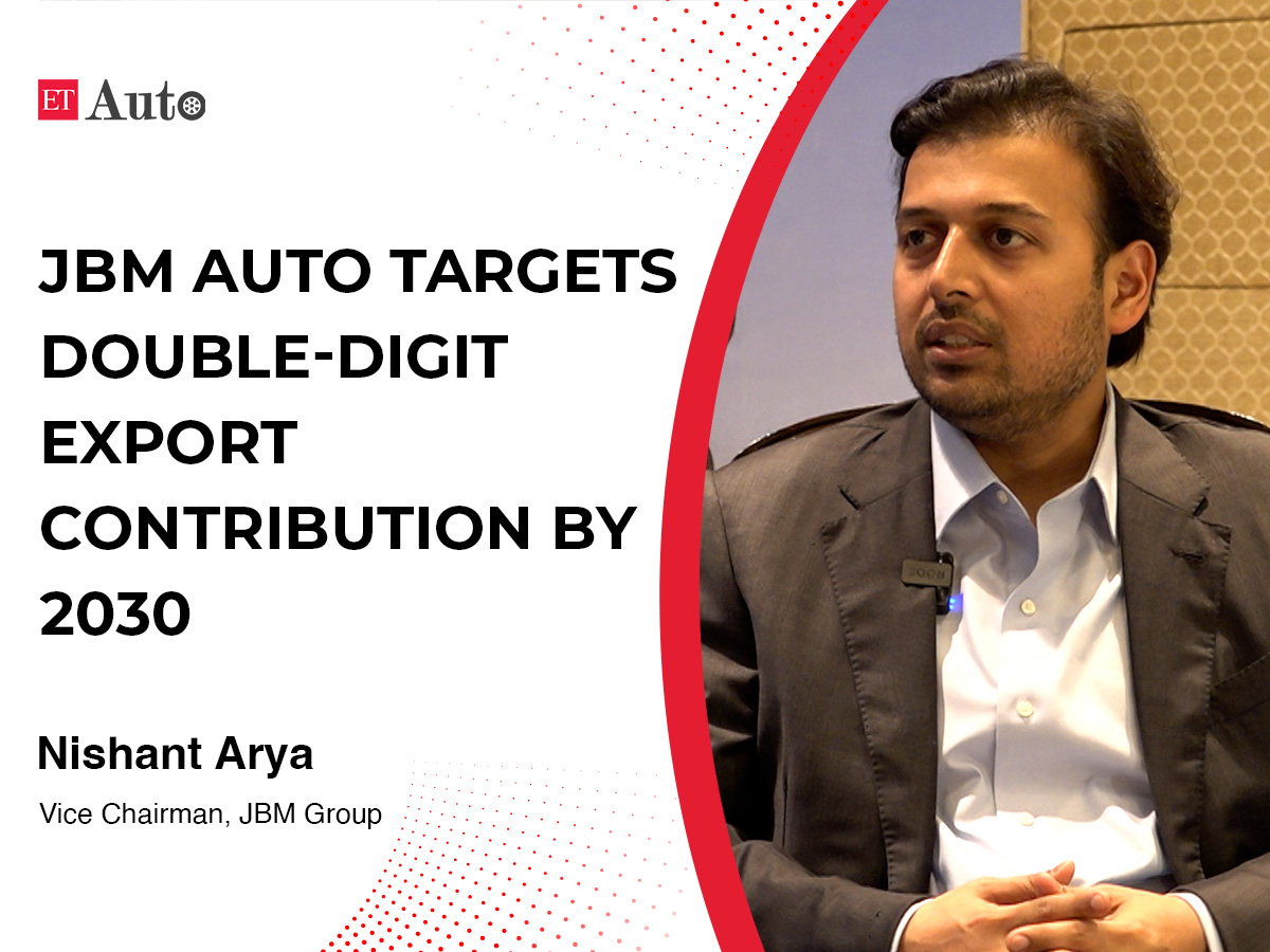 ETAuto's tweet photo. ๐JBM Auto targets double-digit export contribution by 2030๐
Watch at:
https://t.co/ymu7QovRO9
@JGroup54304
#JBM #JBMAuto #ACMA #JBMAutoplans #JBMtargets #Autosales #Autorevenue #Exportsplans #ETAuto https://t.co/YSdV6PRTMA