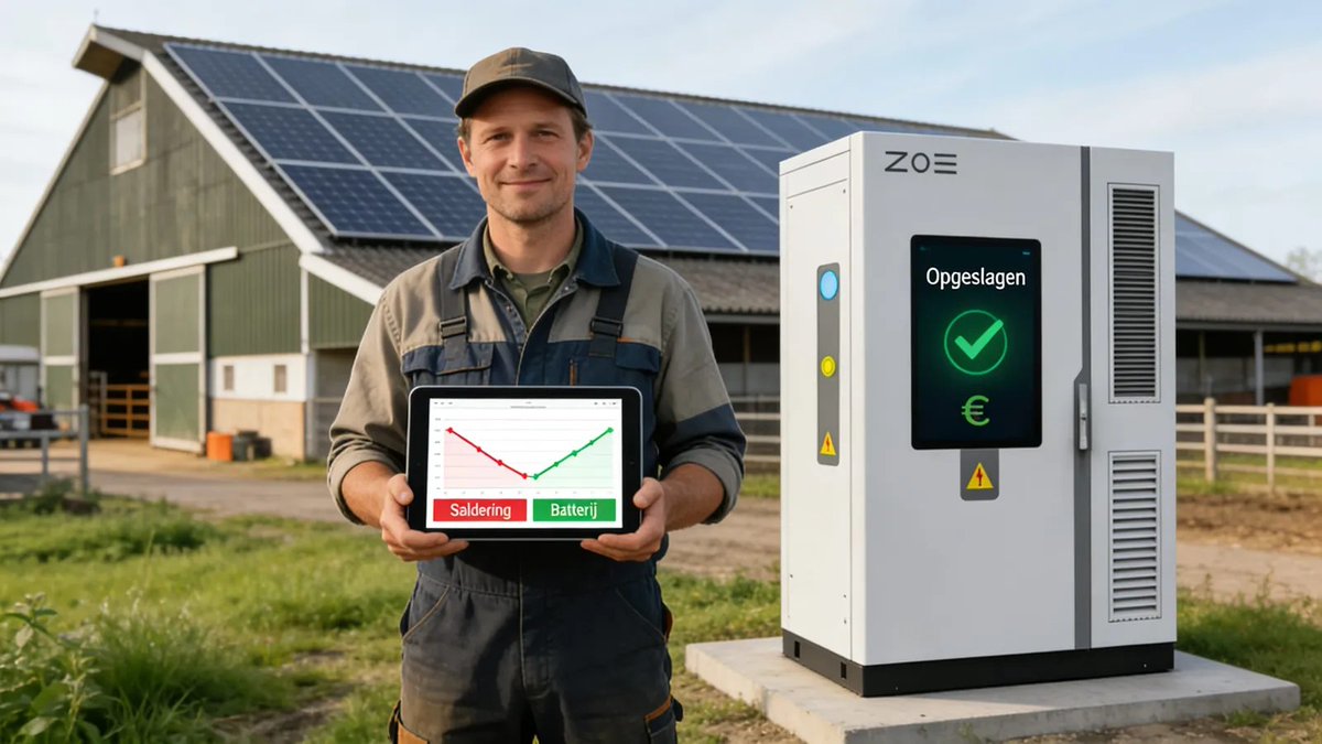 VendelWill88635's tweet photo. 💰 Van €1.200 kosten naar €200 kosten: salderen zonder batterij vs met batterij https://t.co/dwPAlijmjd #saldering #zonnepanelen #batterij #ZOE-BESS https://t.co/1bXwG0zP3m