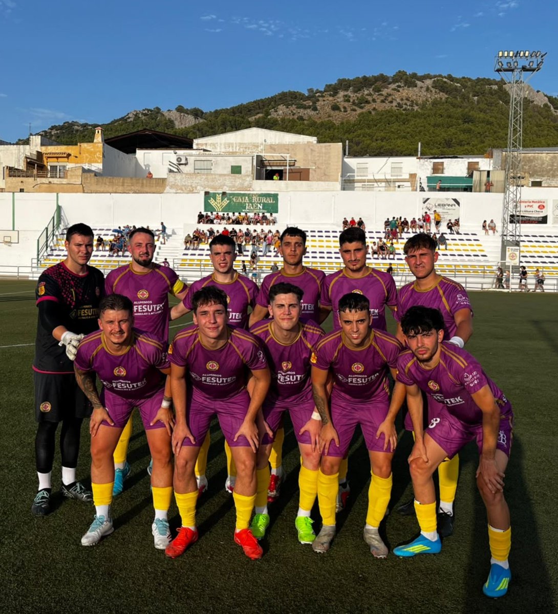 Atco_Jamilena's tweet photo. ✍️ 𝗥𝗘𝗦𝗨𝗟𝗧𝗔𝗗𝗢

𝗦𝗲𝗻𝗶𝗼𝗿 3️⃣ - 1️⃣ CD Tugia Juego Limpio

⚽️ Chumeo (2), Dani Carrasco.

#LoLlevasDentro 💜 https://t.co/WKbUD7ytLm