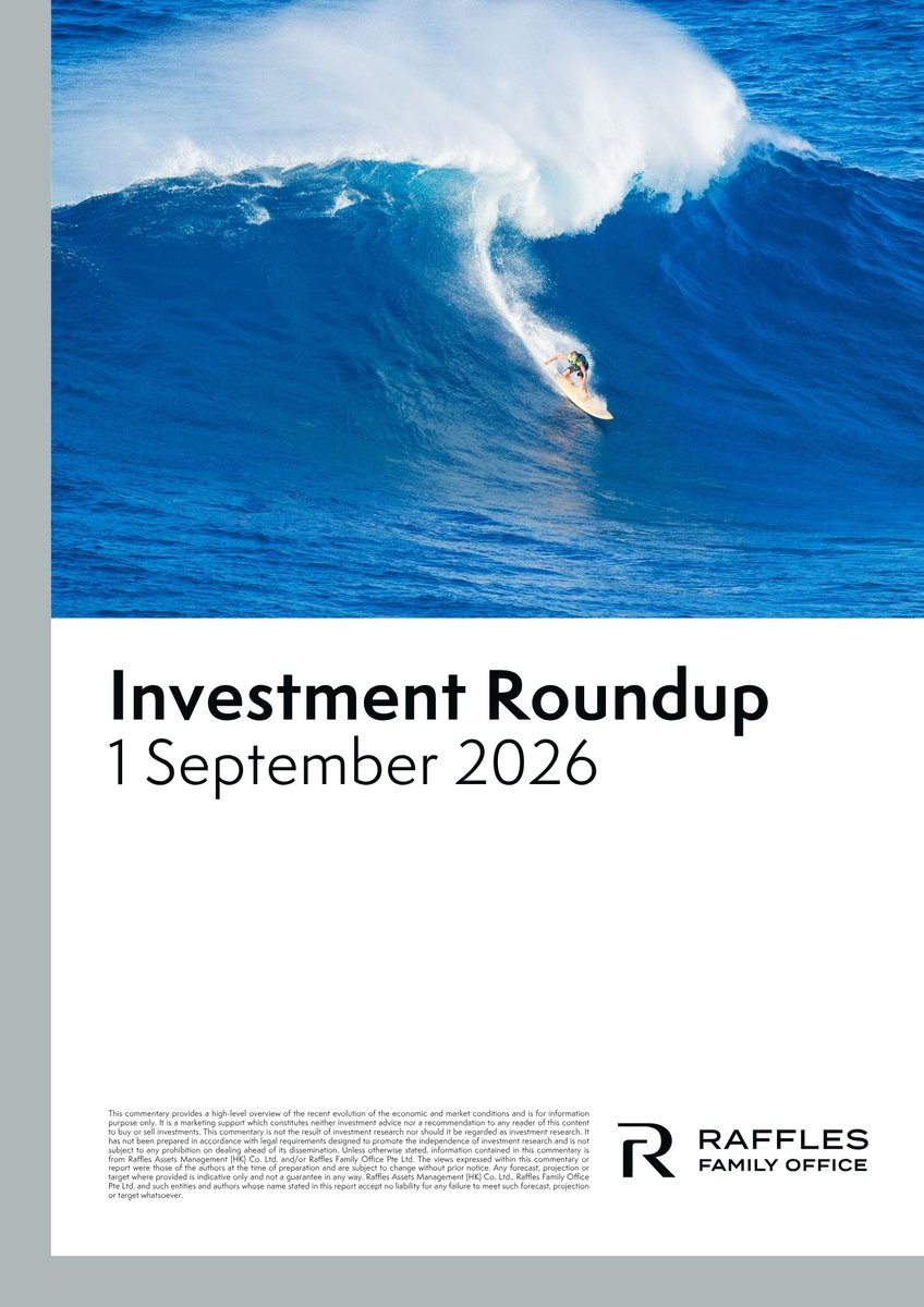 RafflesGroupCo's tweet photo. "As markets adjust to less forward guidance from the Fed, rates and risk assets could experience greater volatility. Against this backdrop, selectivity and portfolio diversification remain important considerations."
Read Full: https://t.co/RXuBimouUz 
#RFO https://t.co/o4zOtVXU2R