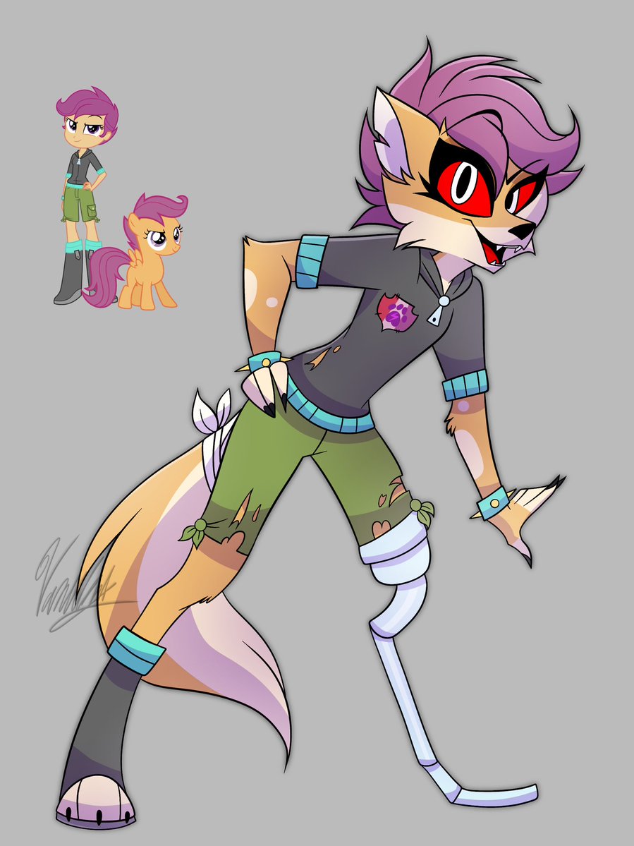 Vanillante's tweet photo. The Cutie Mark Crusaders! 🍎🪽✨

#HelluvaBoss #MLP https://t.co/gry7K9yDHO