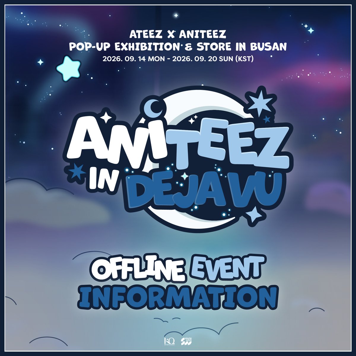 ANITEEZinX's tweet photo. [💫] #ATEEZ X #ANITEEZ
POP-UP STORE
🌕 ANITEEZ IN Deja Vu in BUSAN

팝업 현장 이벤트 안내
POP-UP EVENT INFORMATION

🗓️ 09.14 MON - 09.20 SUN (KST)
📍 LOTTE DEPARTMENT STORE BUSAN MAIN B1F KINETIC STAGE

@ATEEZofficial

#애니티즈 #ANITEEZ_IN_DejaVu_in_BUSAN
#사운드웨이브 https://t.co/6IVTEJKSBf