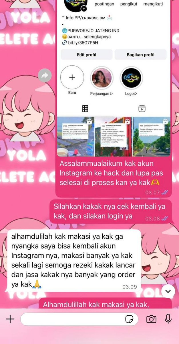 fakeuit's tweet photo. Sudah open kembali jasa pemulihan akun &amp; hapus akun sosmed ♡
#zonauang https://t.co/qm0U8yPfY7