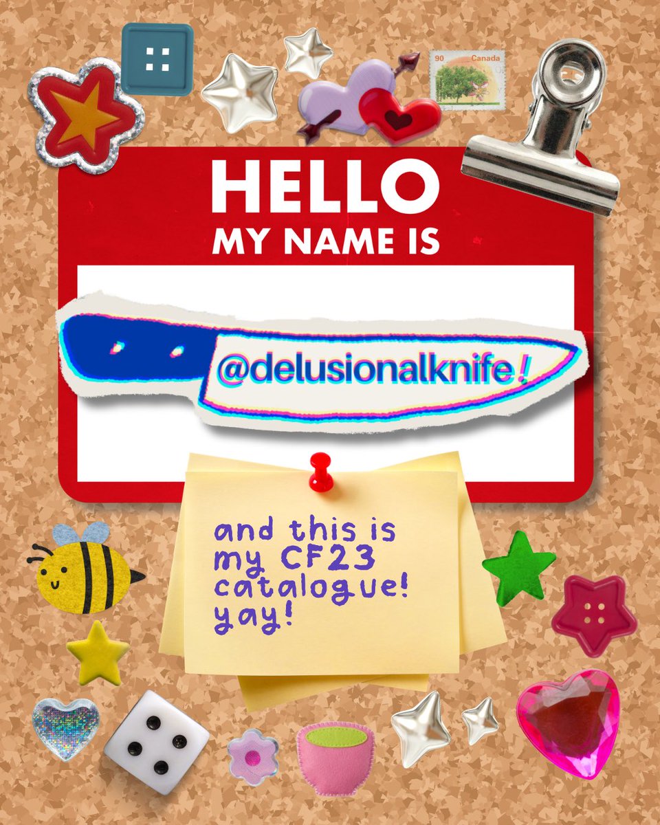 delusionalknife's tweet photo. ❤️ &amp; 🔁 are appreciated!

HI my batch 1 cf23 PO catalogue is here!
🗓️ 7 - 23 Sep 2026
📦 Pick up Both Days!! (mail orders Batch 2)
⭐️ F1, Pride, Transum, Snoopy, Originals (NHL, Heated Rivalry, Northernlion, etc in Batch 2!)
🔗 https://t.co/E7USBnhENo https://t.co/B9pP1Y0n0R