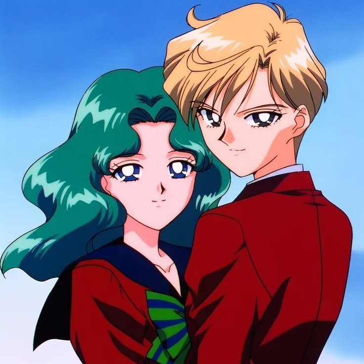 Auralizzie's tweet photo. Sailor Neptune &amp; Uranus https://t.co/kj9JnNLc8v