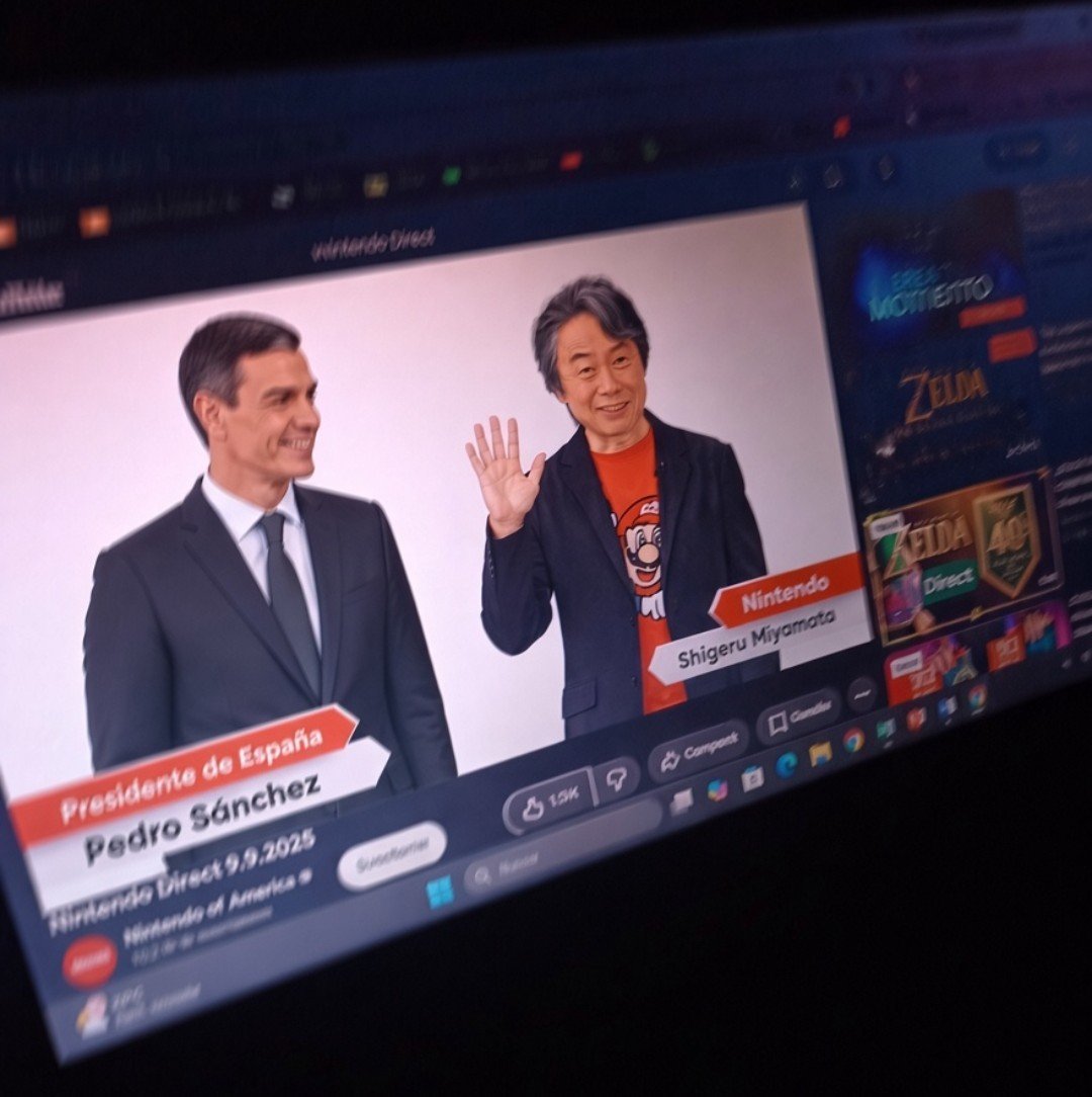 synbioso's tweet photo. Se ha filtrado el inicio de la presentación del #NintendoDirect y parece que contará con invitados especiales 🤯 https://t.co/MJxKuQtoxq