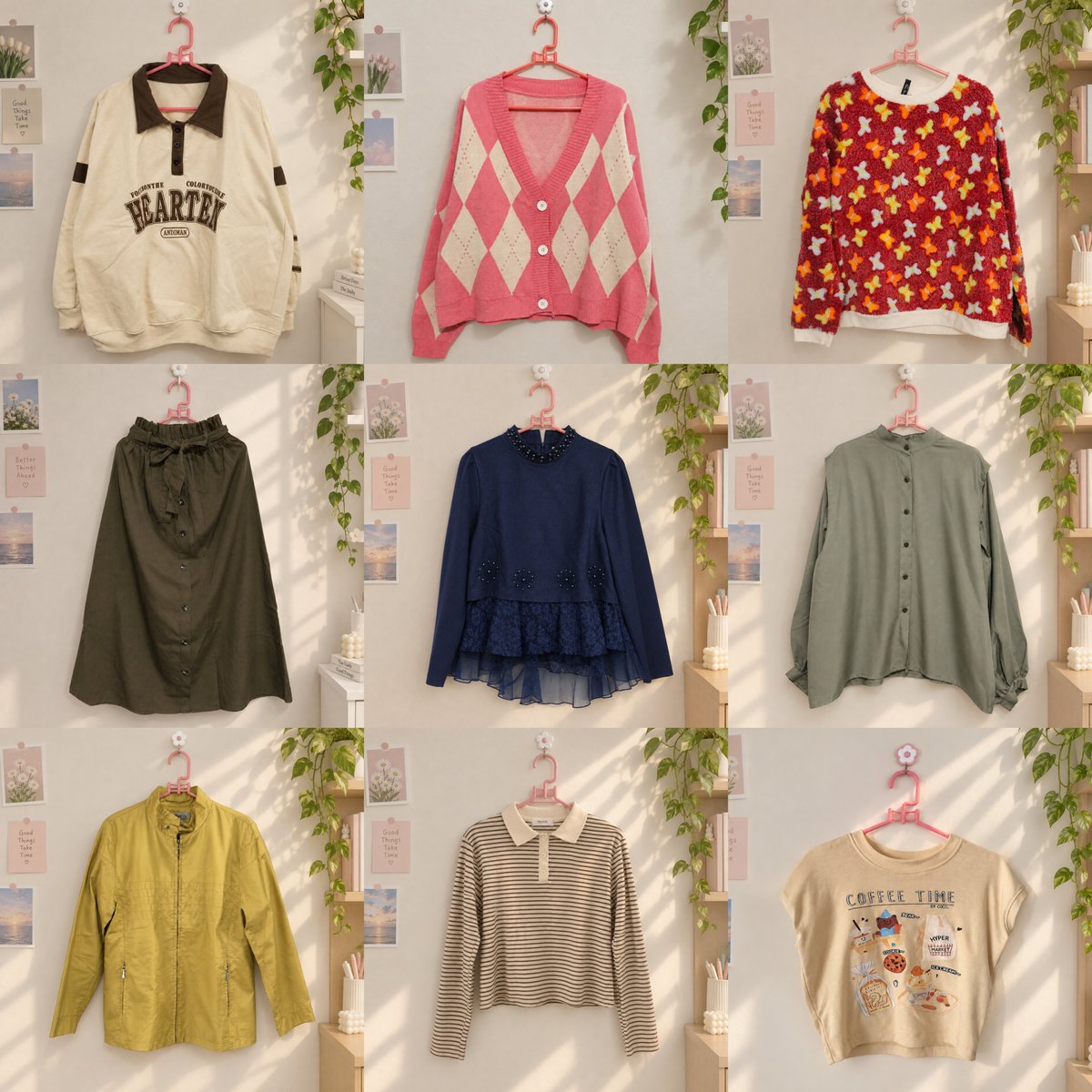 catthow_'s tweet photo. ୨୧ hii wts preloved pemakaian pribadi! 🌟

୨୧ sweater, kaos, cardigan, kemeja, blouse, jeans &amp; rok (mostly good condi, ada yg dipakai 1-3 kali aja)
୨୧ surabaya
୨୧ co oren (split pay / full pay, exc admin) https://t.co/k5ZcqBKJjH