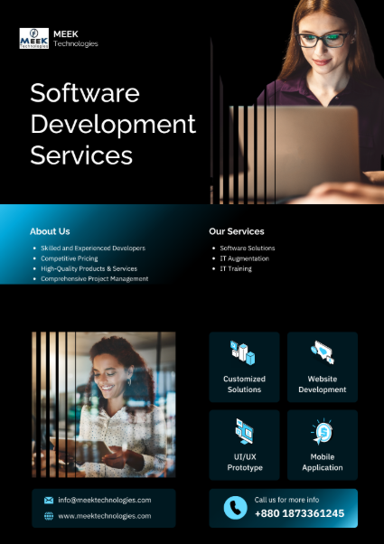 meekint's tweet photo. Got an idea? 💡 We build smart, scalable software that helps businesses grow.
🚀 Let’s build what’s next.
📧 info@meektechnologies.com
🌐 https://t.co/7m9yfikB8j
📞 +8801873361245
#SoftwareDevelopment
#MEEKTechnologies #WebDevelopment #MobileAppDevelopment #UIUX #virałpost https://t.co/HR6UB2BSCS
