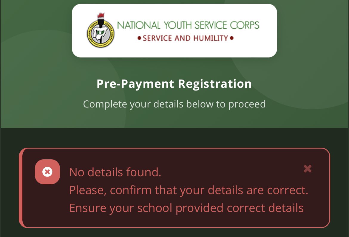 AmeehMostdope's tweet photo. @nysc360 My name is on the senate list correctly yet I’m getting this https://t.co/PxKM4s2Y2m
