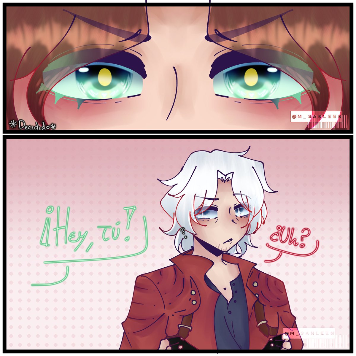m_sanleen's tweet photo. AL FIN LA PTM. Me tardo demasiado dibujando últimamente, pero ni modo. 

Un pequeño crossover de DMC y SNV.

#終末のワルキューレ #devilmaycry #shuumatsunovalkyrie #ror #dmc #dante #vergil #beelzebub #nikolatesla https://t.co/ukacRLd02f