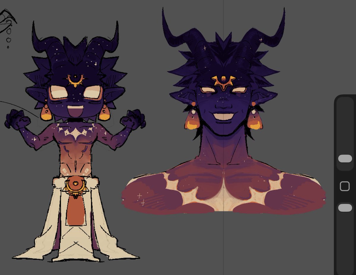 ballf4rt's tweet photo. Working on the gods of my oc world here’s Solaris - the first sun (god of the skies and lord of dragons) https://t.co/h2Oq6WKfWH