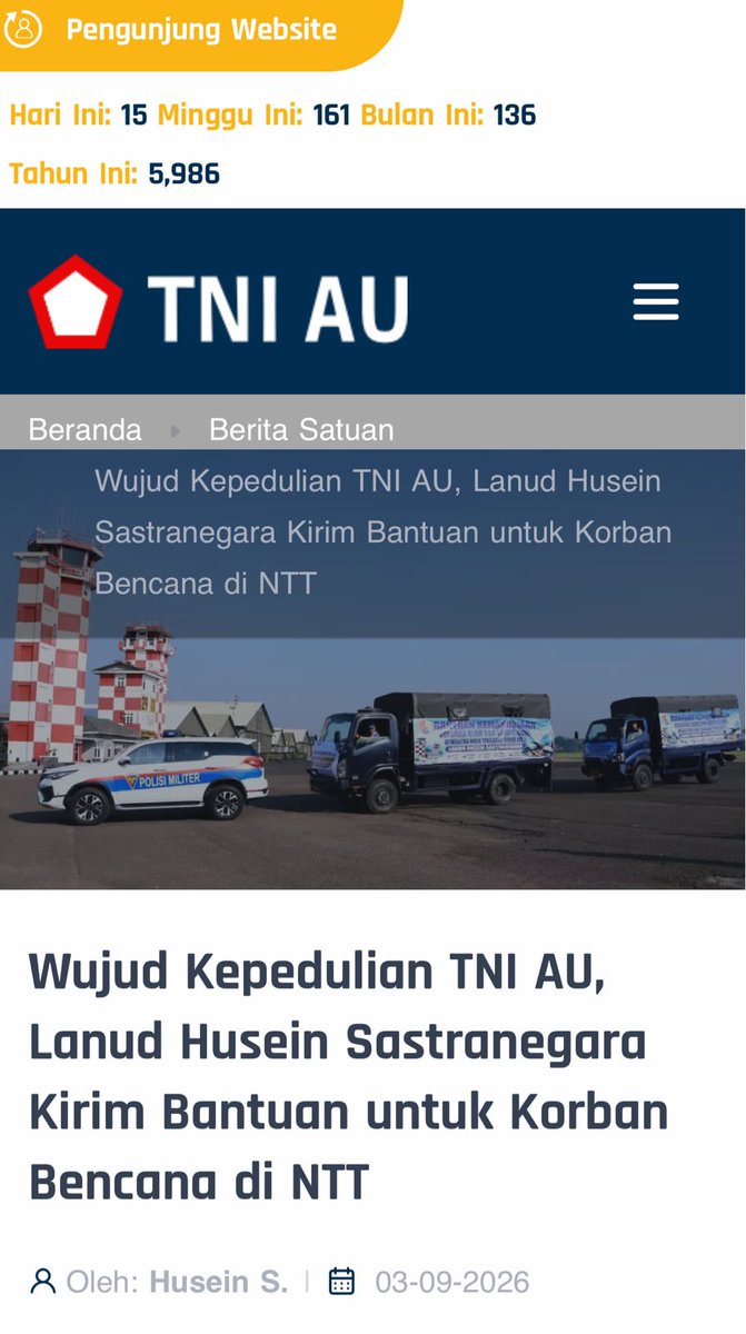 TisyaHaura's tweet photo. Mereka adalah pejuang tanpa pamrih yang ikhlas menyerahkan kesempatan, keringat, bahkan nyawa demi bendera pusaka.
Situasi Apapun Hadir https://t.co/azAhE9FwBe