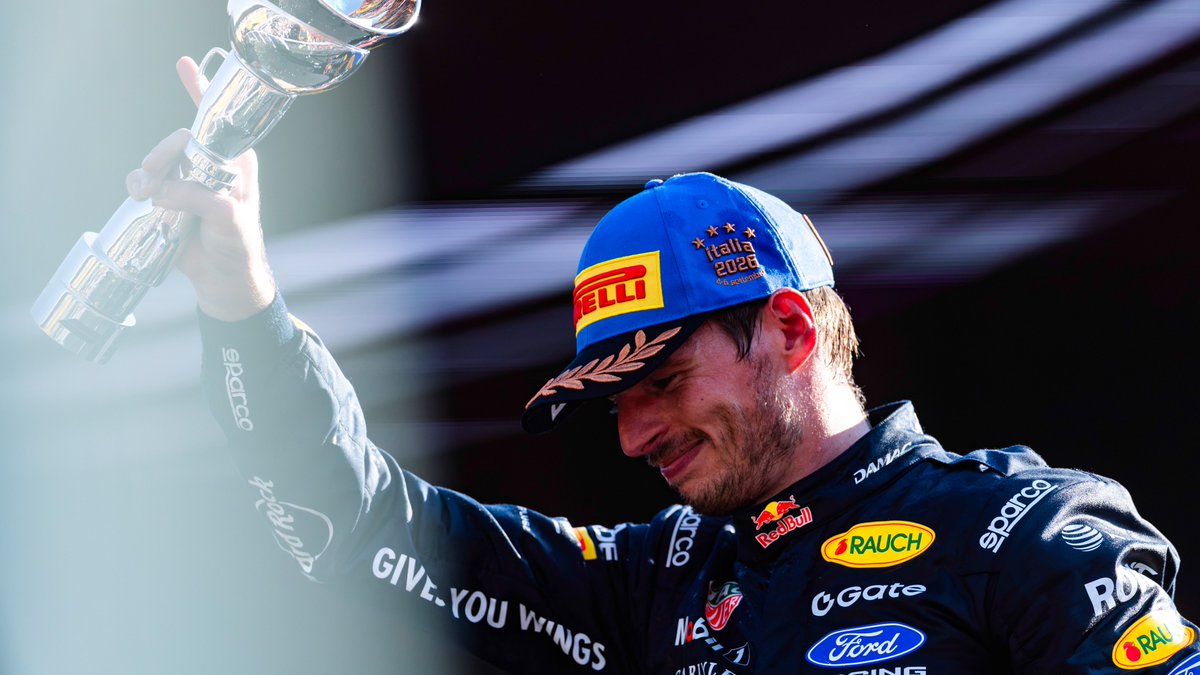 redbullracing's tweet photo. Four podiums in the last six races for Max 🏆

#F1 || #ItalianGP 🇮🇹 https://t.co/RL1flkEvZ7