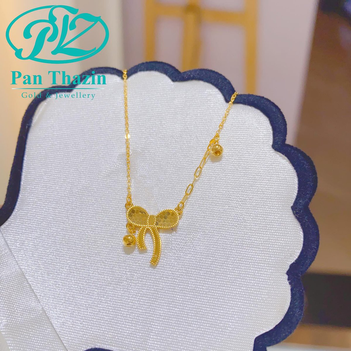 CieraMonh6's tweet photo. A lightweight 18K necklace, perfect for everyday wear. Prices may vary based on current gold rates and weight. Pan Thazin Jewelry’s Mandalay Branch 2 is now reopened. Buy with confidence with easy trade-ins and exchanges anytime. https://t.co/gGG2pi3xcm