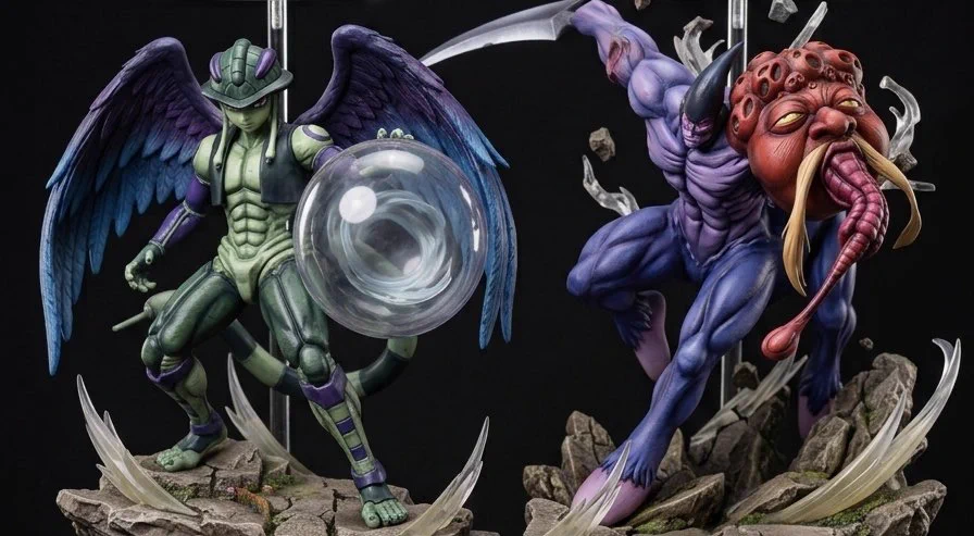 HUNTER×HUNTER フィギュア モラウ、ノブセット アニメ道場 一心 on X: 