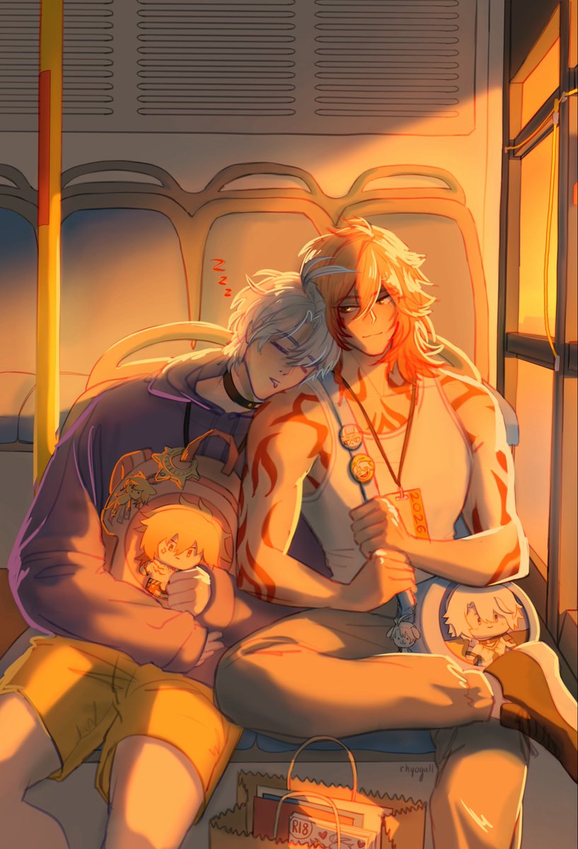 rhyogull's tweet photo. #PhaideiWeek2026 
day 3 - phaidei nui/modern au

Returning home after a long convention day https://t.co/pyNY73wZEc