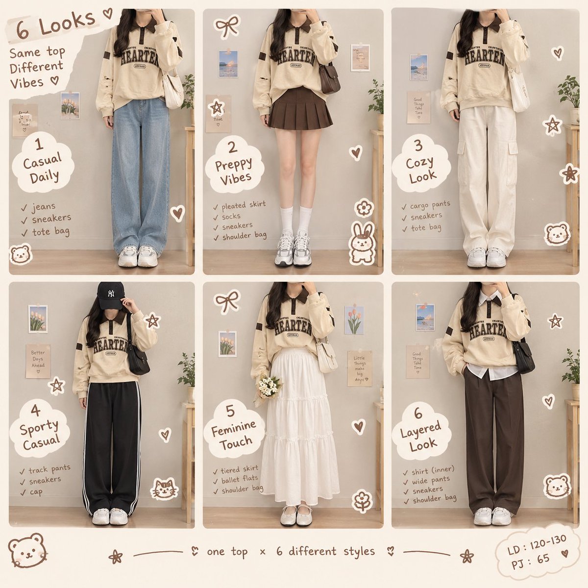 catthow_'s tweet photo. ୨୧ sweater krem : baru dipakai 2 kali, no minus, masih bagus bgt like new yaa — (50k)
 • Ld : 110-120
 • Pj : 62 https://t.co/bIgUov85Vx