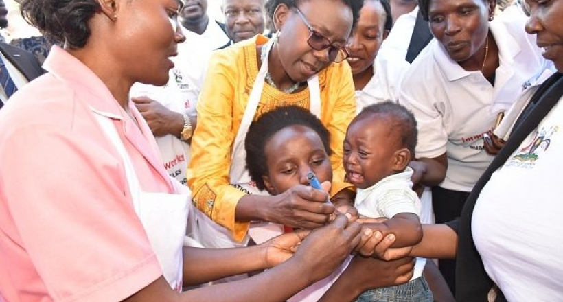 MutesiLisa2's tweet photo. President Yoweri Museveni’s government has strengthened national immunisation programmes against childhood diseases. Increased access to vaccines and public-health interventions has contributed to protecting children and improving health outcomes across Uganda. #M7at82 https://t.co/6ANgRWucIO