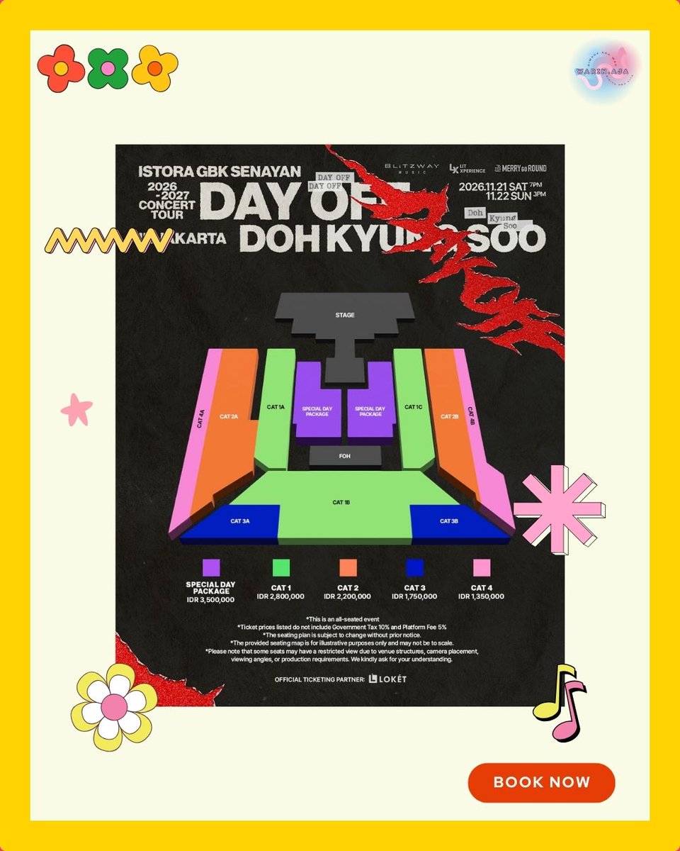 warinajaa's tweet photo. JASA WAR TIKET DOH KYUNG SOO : DAY OFF CONCERT TOUR

✅Trusted
✅Data pribadi
✅Berpengalaman war tiket
✅Bisa bayar fee di akhir

‼️‼️LIMITED SLOT ‼️‼️ https://t.co/INP5wTHdep