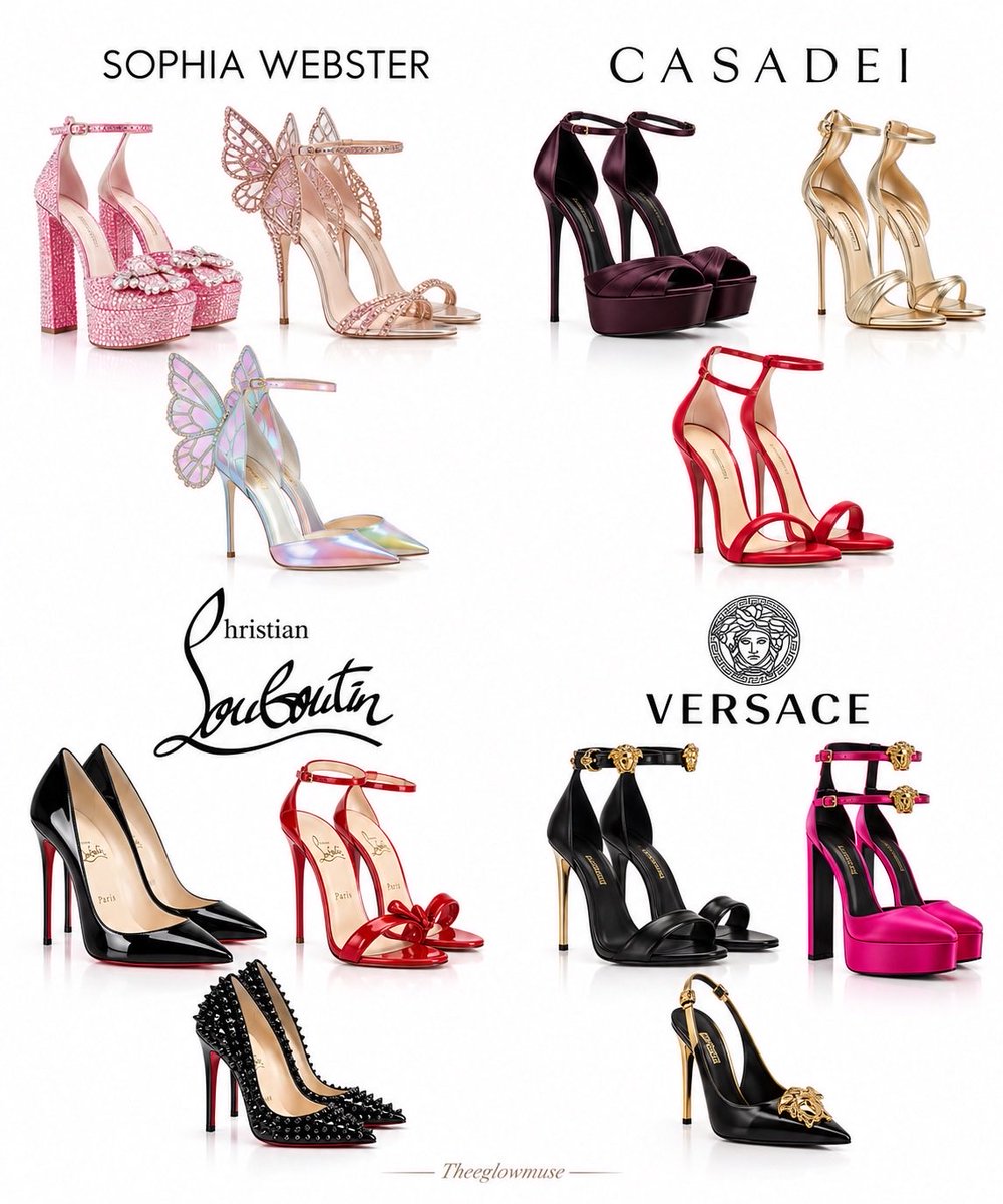 theeglowmuse's tweet photo. Which pair are you choosing? 👀👠 https://t.co/7ihPABygLI