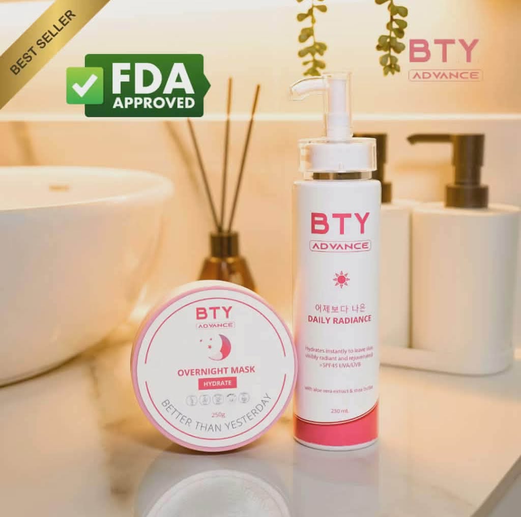 romaryto's tweet photo. BTY Advance Power Duo: Daily Radiance and Overnight Mask for all skin types. Order now via direct message: 0452030972 Anabella Estranero https://t.co/GULzEkW0Ll