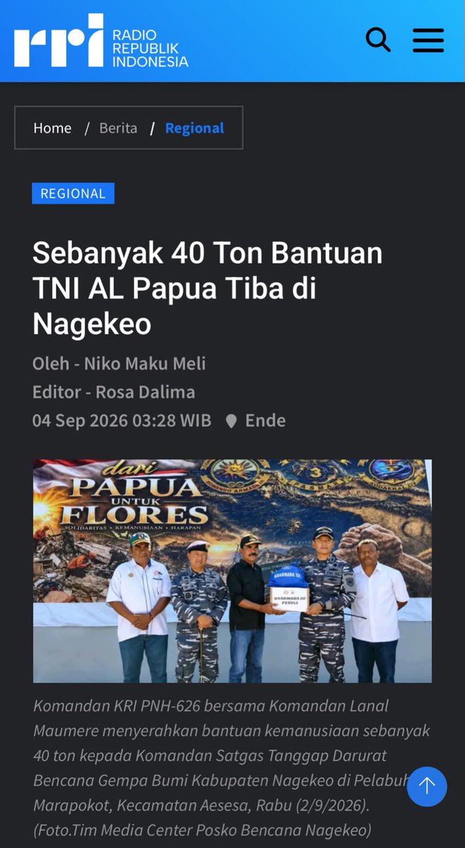 Nurijuliant's tweet photo. Seluruh tanah air merupakan rumah bersama yang harus dilindungi, diperkuat, dan dikasihi dengan sepenuh hati. 
  Situasi Apapun Hadir https://t.co/xpIEr56nPg
