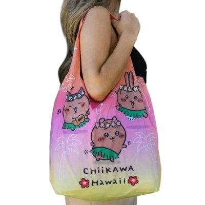 本日発売）日焼けちいかわエコバッグ ハワイ限定 2個セット ハワイ限定