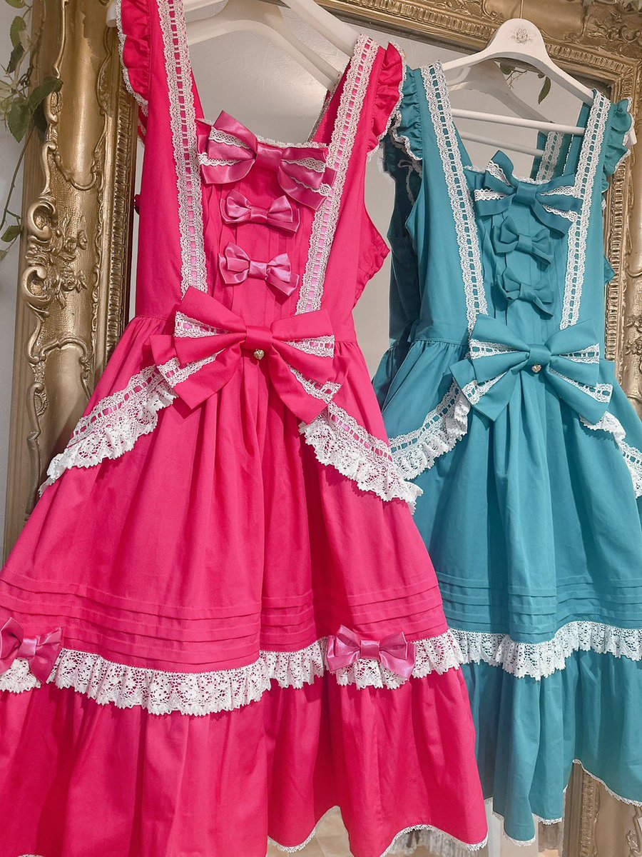 MetamorphoseEng's tweet photo. 💕Now Available💕
Ladder Lace Pintuck Frill JSK
https://t.co/iPETJFyL21
- JSK
- Bow Headdress
colors: Cherry Pink, Cinnamon Pink, Emerald, Mocha Beige
*Limited quantity
#ladderlace #pintuck
#metamorphose #mtdf #Lolitafashion https://t.co/28fZQOS1aE