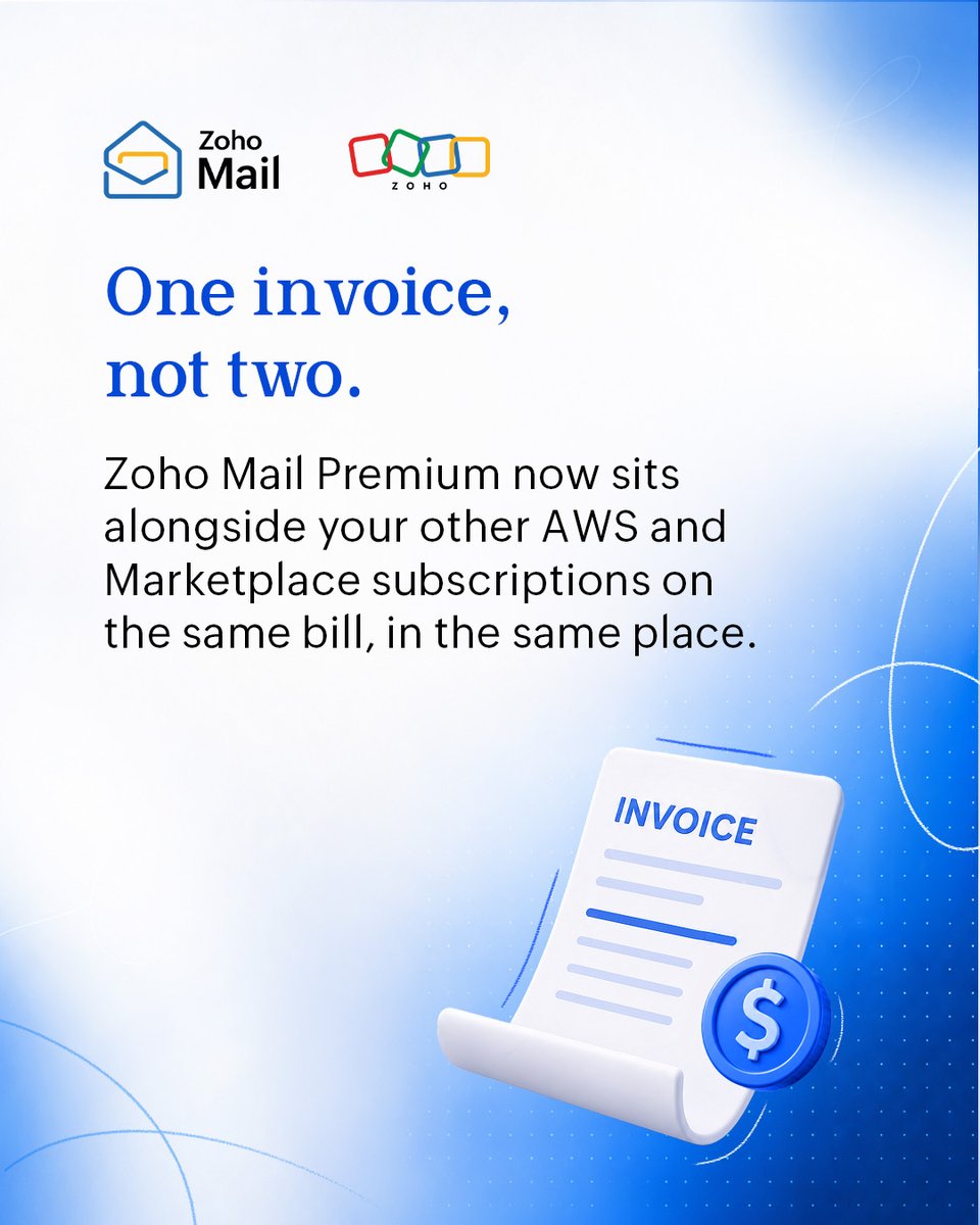 ZohoMail tweet picture