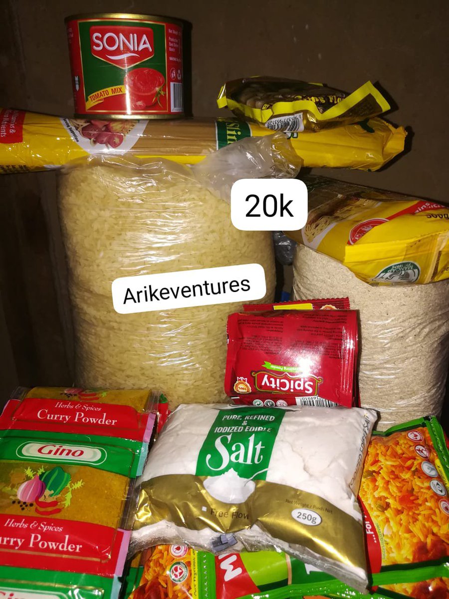 Auntyarikestore's tweet photo. We still have our foodstuffs package available for 20k each 🤗
Let’s put a smile on families’ faces this season 💛
Location: Ogun State
Kindly support my small business with your patronage 🙏🏽 https://t.co/CeS8fMfZmQ
