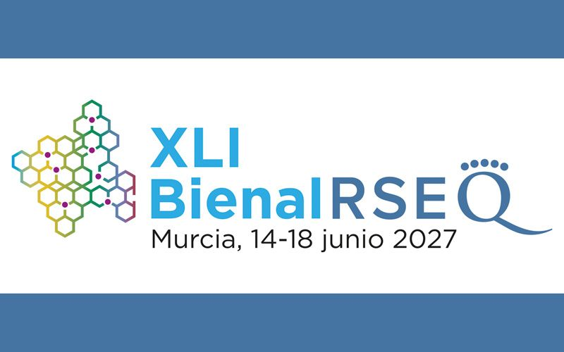 RSEQUIMICA's tweet photo. 📢XLI Reunión Bienal de la RSEQ
🗓️14 al 18 de junio de 2027
La Bienal reunirá a la comunidad química en torno a 15 simposios temáticos organizados por miembros de la RSEQ
➡️https://t.co/uWRrMzh9Wz https://t.co/y4OlMmV3wV