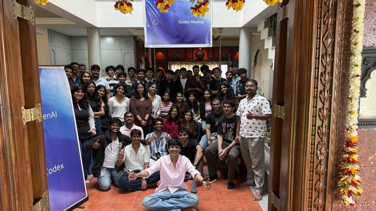 anoushkasss's tweet photo. Codex Build House today. Kept hearing about cloud, CNCF, and how much of the internet quietly runs on open source infra nobody really talks about outside that world. Adding this to the list of things to actually learn.
#localdev #codex #OpenAi #codexbuildhouse #Pune https://t.co/vvJUGFladC