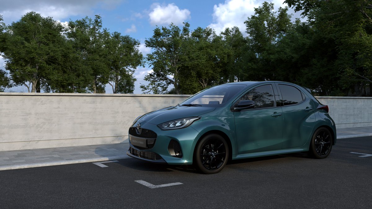 Mazda_Europe's tweet photo. Colour shapes character. Discover the refreshed #Mazda2Hybrid in three new exterior finishes: Fern Green, Sky Grey and Charcoal Grey. Crafted with Japanese Soul. #Mazda

Energy consumptions combined: 3,7-4,2 l/100km, CO2 emissions: 85-96 g/km, CO2 class: B-C. https://t.co/rWAv9hqqZX