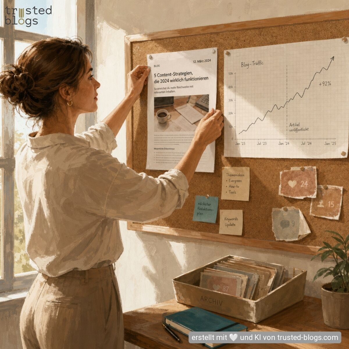 trustedblogs's tweet photo. Ein Social-Post ist nach drei Tagen durch. Ein Blogartikel rankt drei Jahre später noch, bringt Leser und trägt einen echten Backlink aus redaktionellem Umfeld.

Blog-Content gehört in jeden Mediaplan, der weiter denkt als bis zum Kampagnenende.

#ContentMarketing #SEO https://t.co/8wbWp60OZ6