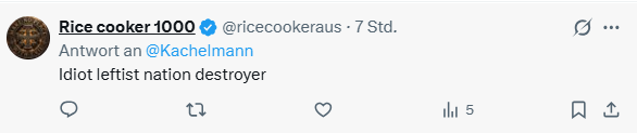 Kachelmann's tweet photo. Ich darf übrigens berichten, dass ich mit diesem Tweet erstmals weltweite Bot-Aufmerksamkeit in fast allen Sprachen bekommen habe, wie Sie an den 1000+ Drukos sehen. 

Fun fact: Auch in den anderen Sprachen sind die Bots so fehlerhaft wie im Deutschen. https://t.co/dMRfo8UQnx