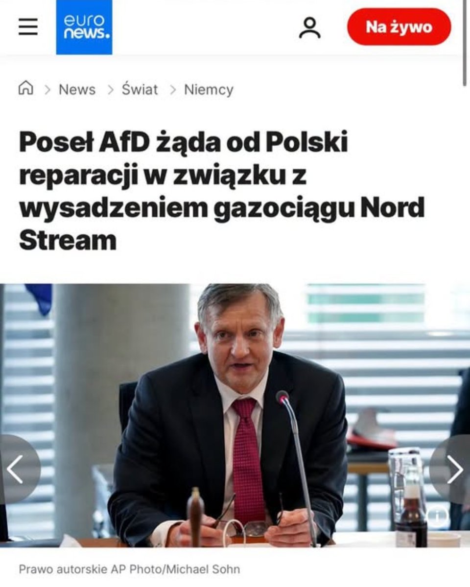 Morgenstern616's tweet photo. Zdrajcy z PiS i Konfederacji są zadowoleni, a  Kay Gottschalk z @AfD  zapowiada, że dochodzenie roszczeń wobec Polski będzie jego "pierwszą decyzją jako ministra finansów". https://t.co/yLs82BZCYC