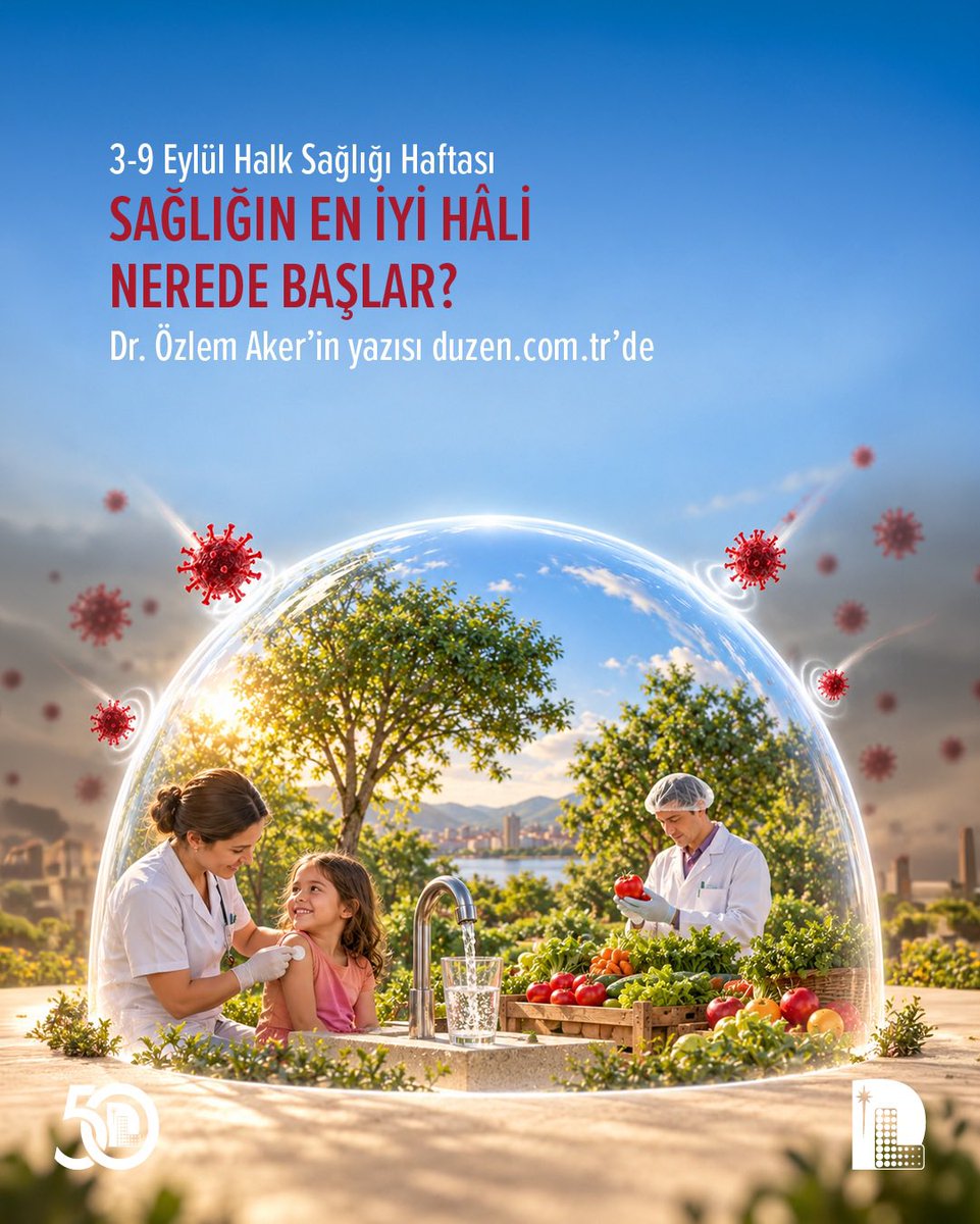DLaboratuvari's tweet photo. Güçlü bir sağlık sistemi, insanların hastalanmasını beklemeden onların sağlığını korumaya ve hastalıkların ortaya çıkmasını önlemeye çalışır.

Koruyucu sağlık hizmetleri, çoğu zaman daha etkili, daha kapsayıcı, daha ucuz ve daha adildir.

Halk sağlığı insanı çevresinden bağımsız bir varlık olarak ele alamaz. Temiz suya , güvenli gıdaya ulaşamayan, hava kirliliğine maruz kalan, güvenli konutlarda yaşamayan , sağlıksız çalışma koşullarında bulunan bir kişiye yalnızca ilaç vermek, hastalığın nedenine değil sonucuna müdahale etmektir. Çevrenin sağaltılması, aslında insanın sağaltılmasının bir parçasıdır.
Bir çocuğun aşılanması, yalnızca o çocuğu enfeksiyondan korumaz; toplumdaki bulaş zincirinin kırılmasına da katkıda bulunur.

Koruyucu hizmetlerin ekonomik değeri özellikle kronik hastalıklarda daha belirgindir. Sigaranın azaltılması, sağlıklı beslenmenin teşvik edilmesi, fiziksel aktivitenin artırılması, hipertansiyon ve diyabet gibi hastalıkların erken saptanması, ileride ortaya çıkabilecek kalp-damar hastalıkları, inme, böbrek yetmezliği ve bazı kanserlerin yükünü azaltabilir.

🔺Halk Sağlığı nedir?
🔺Tıbbi Hizmetler ve Sağlık Hizmetlerinin farkı nedir?
🔺Koruyucu Hekimlik neden önemli?

🔗 Prof. Dr. Zafer Öztek ve Dr. Özlem Aker’in “03-09 EYLÜL HALK SAĞLIĞI HAFTASI” yazısının tamamına web sitemizden ulaşabilirsiniz! 👉🏻 https://t.co/EUxDQvPmXY 

📍3-9 Eylül Halk Sağlığı Haftası

#DüzenSağlıkGrubu