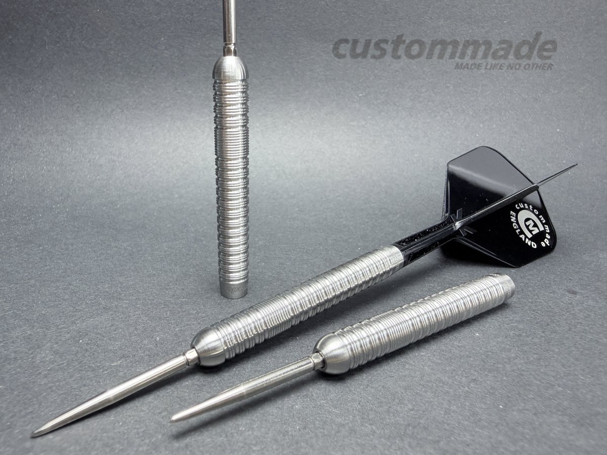 CustomMadeDarts's tweet photo. 23g - 6.60mm Dia x 48.50mm Long
Grip - RvB P1 / Micro
#darts #custommadedarts #madelikenoother #custommade #customdarts #custombarrel #customdart #bespoke #beunique #beinspired #madeinbritain π¬π§
https://t.co/9rquGnQRru https://t.co/2ba0CljxXf