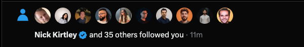 rugovaBuilds's tweet photo. Connected with so many great individuals overnight!

What a good feeling; thank you all!

I love how @X is great when you want to #connect with like-minded people 🩷 https://t.co/EDasTo2FyZ