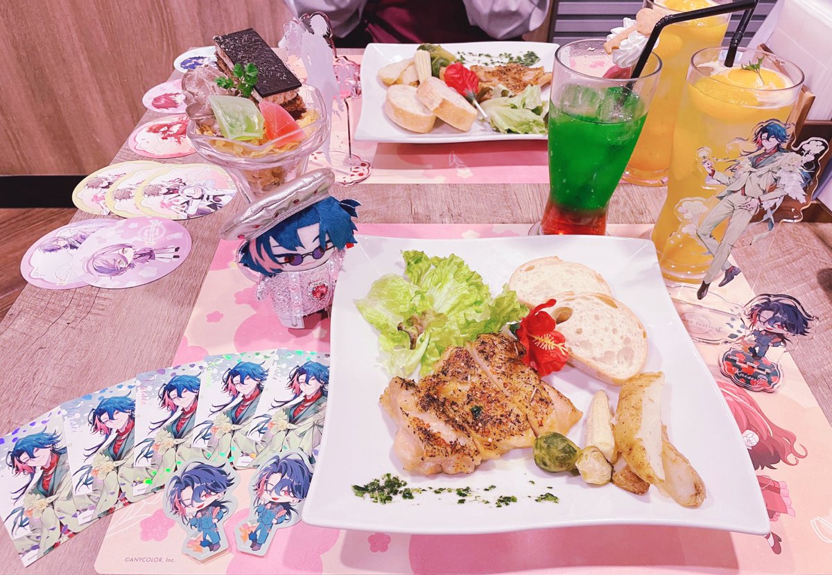 samochabisu0's tweet photo. アニメイトカフェ☕ ᝰ.ᐟ
またコラボして欲しいな⸜︎︎︎︎❤︎︎⸝‍ https://t.co/aJtaEMPKVk