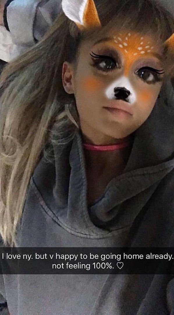 throwbacksofag's tweet photo. ariana grande via snapchat stories 10 years ago today (8th september 2016) https://t.co/akq2cJrZdq