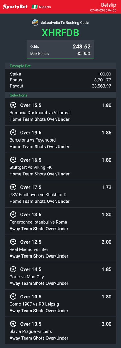 dickson_legend's tweet photo. Teams Shots UCL
XHRFDB
TMKDMP https://t.co/J3HurzUT3H