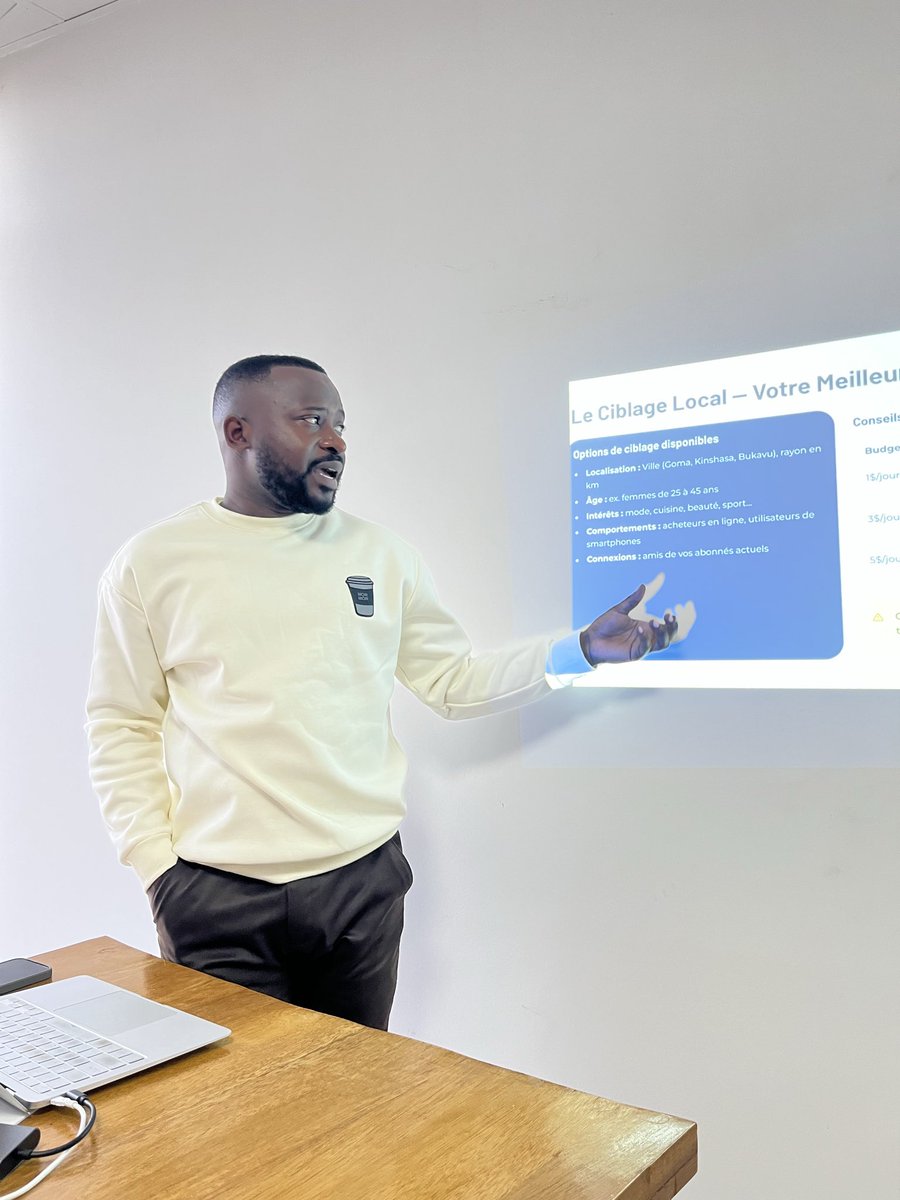 WakishaHolding's tweet photo. ◼️La communication c'est de la psychologie appliquée à la stratégie.

Nos sessions de formation en Marketing Digital &amp; Intelligence Artificielle se poursuit avec une grande intensité.

#wakishaholding #Formation #IA #oser #innover #propulser https://t.co/mh3y4PD9dL