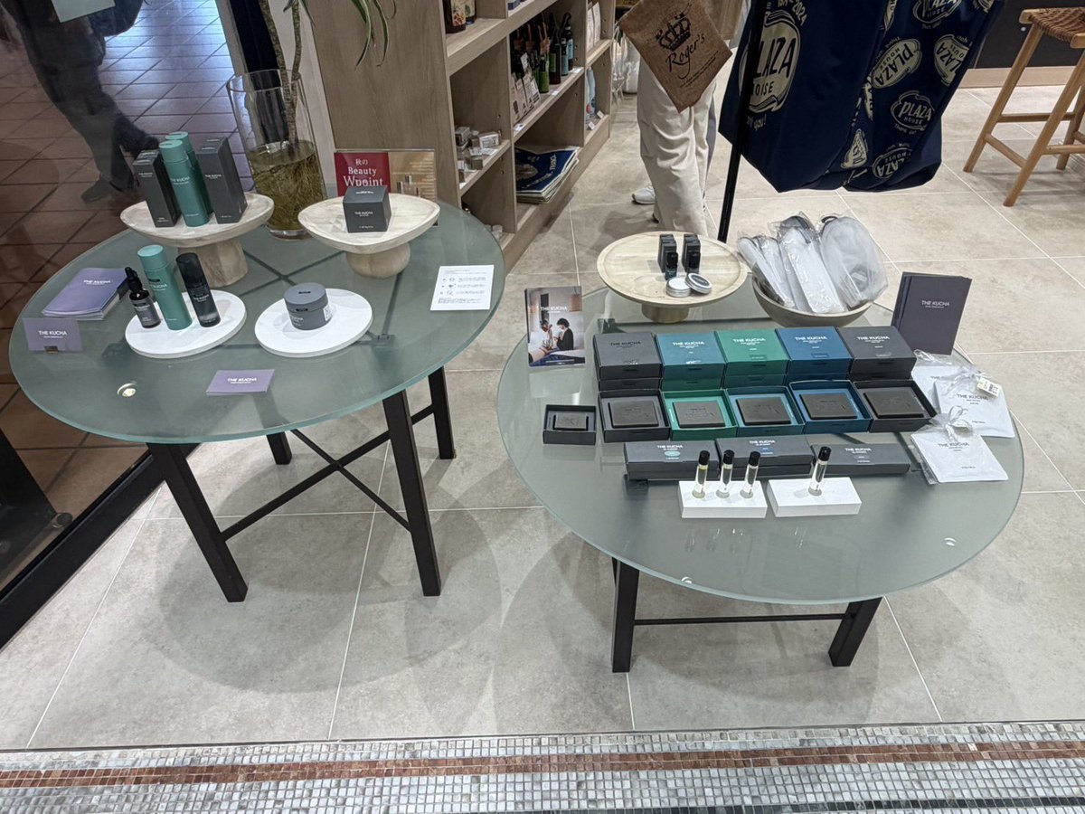 thekucha's tweet photo. 沖縄市にあるプラザハウスでもTHE KUCHAの商品をご購入頂けます🌿
ぜひお立ち寄りくださいませ❣️

#沖縄　#沖縄国際通り https://t.co/kDXwJnVSSL
