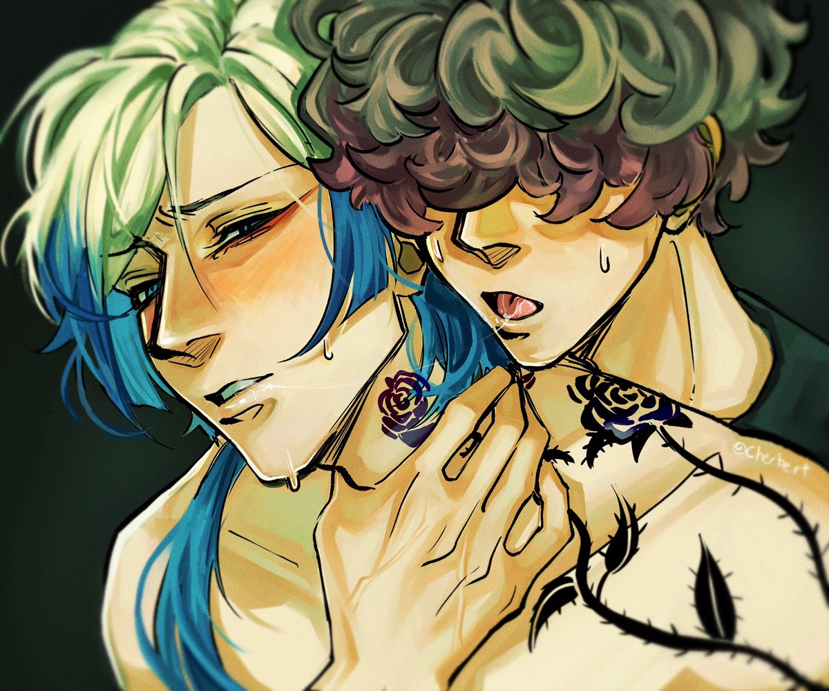 cherberum's tweet photo. um despair x someone strong who can control their loneliness? 🥹#kainess #kaiser #ness #bluelock https://t.co/QmRBUtFGFV