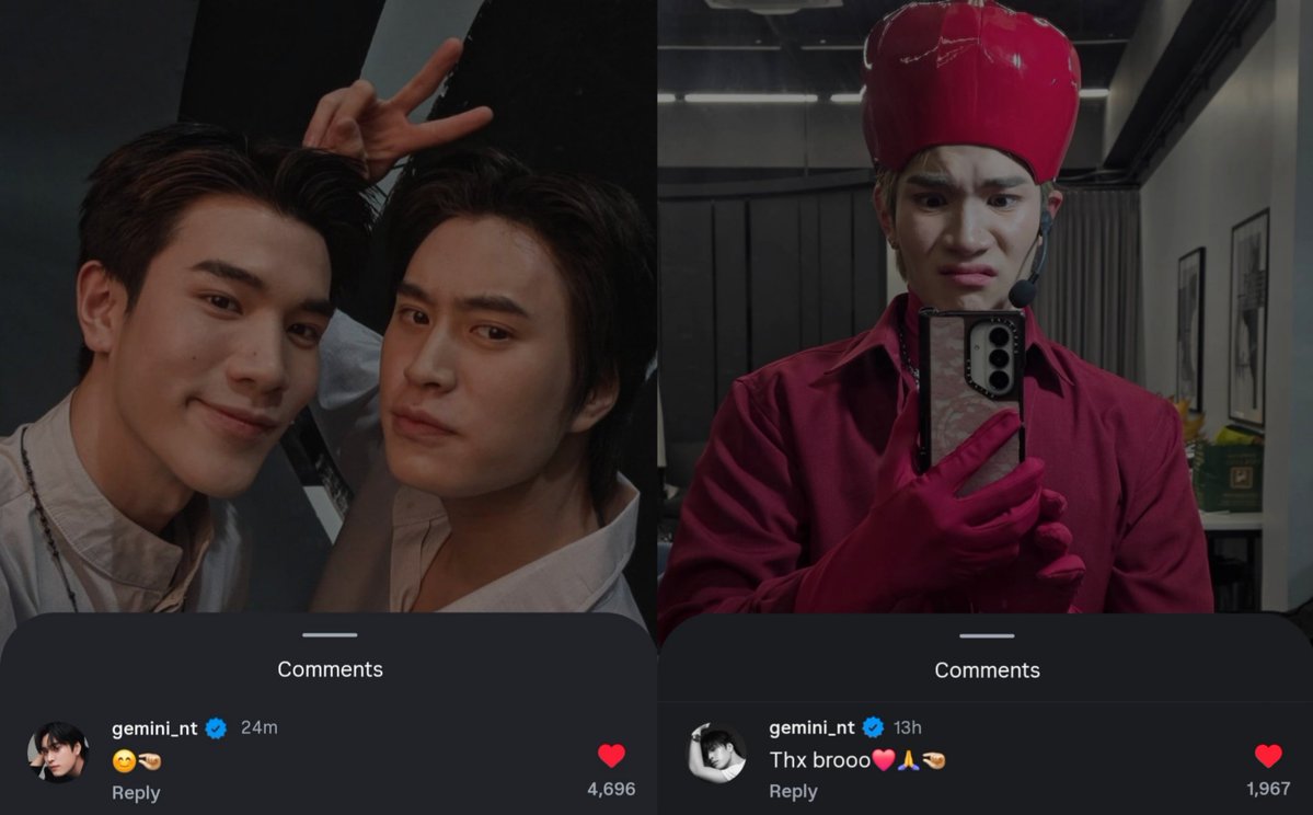 geminiscity's tweet photo. Gemini and his 🤏🏻 emoji for his lil boyfriend 🫣

#GeminiFourth #เจมีไนน์โฟร์ท
#Gemini_NT #FourthNattawat https://t.co/u2DnS8lRof